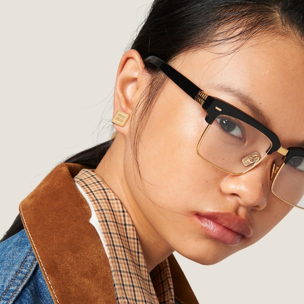Metal earrings