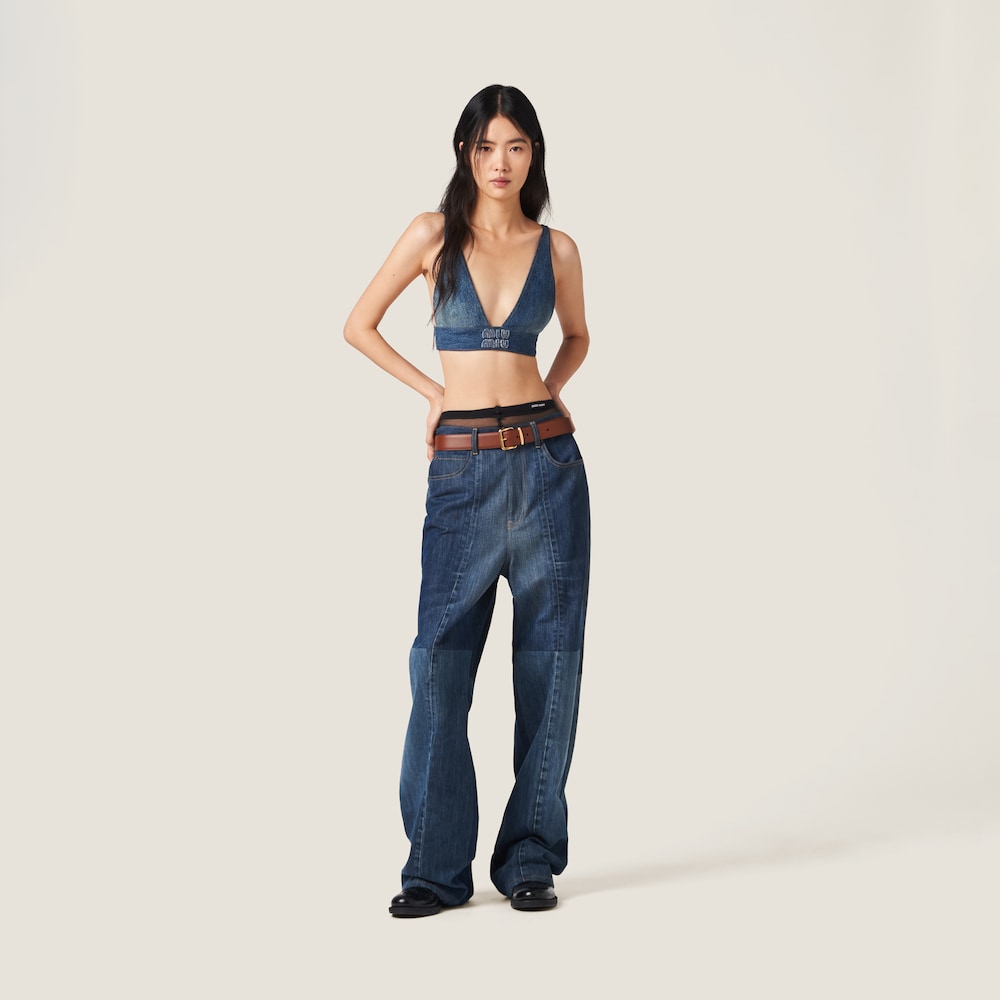Denim top
