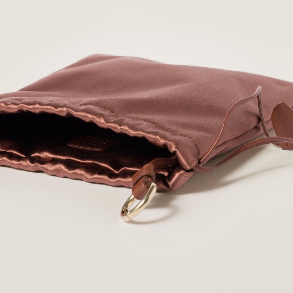 Satin pouch