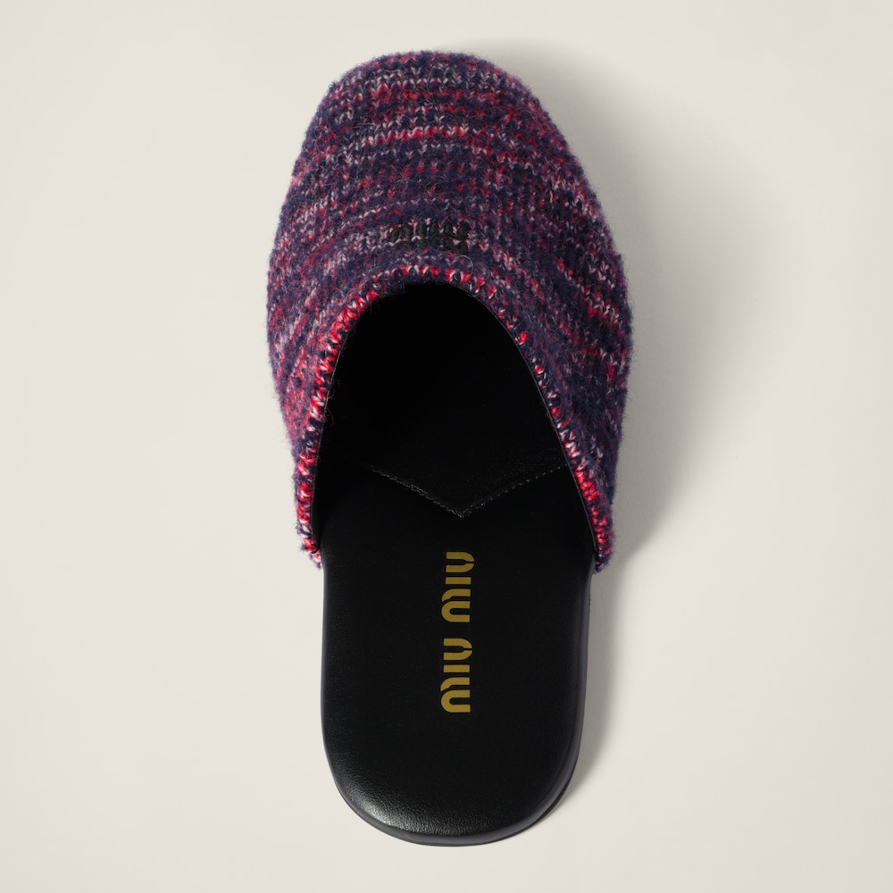 Wool slippers