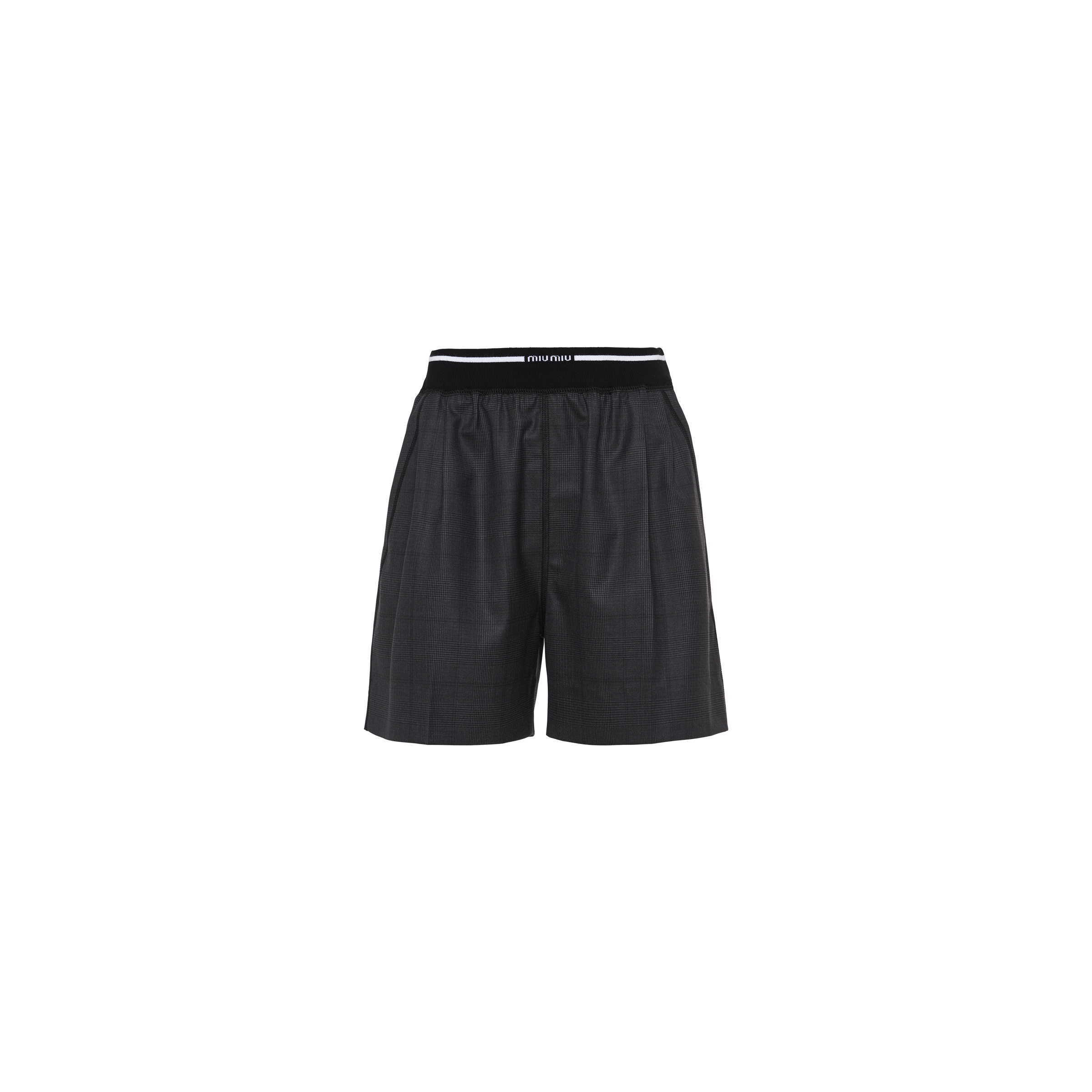 Glen Plaid Bermuda shorts