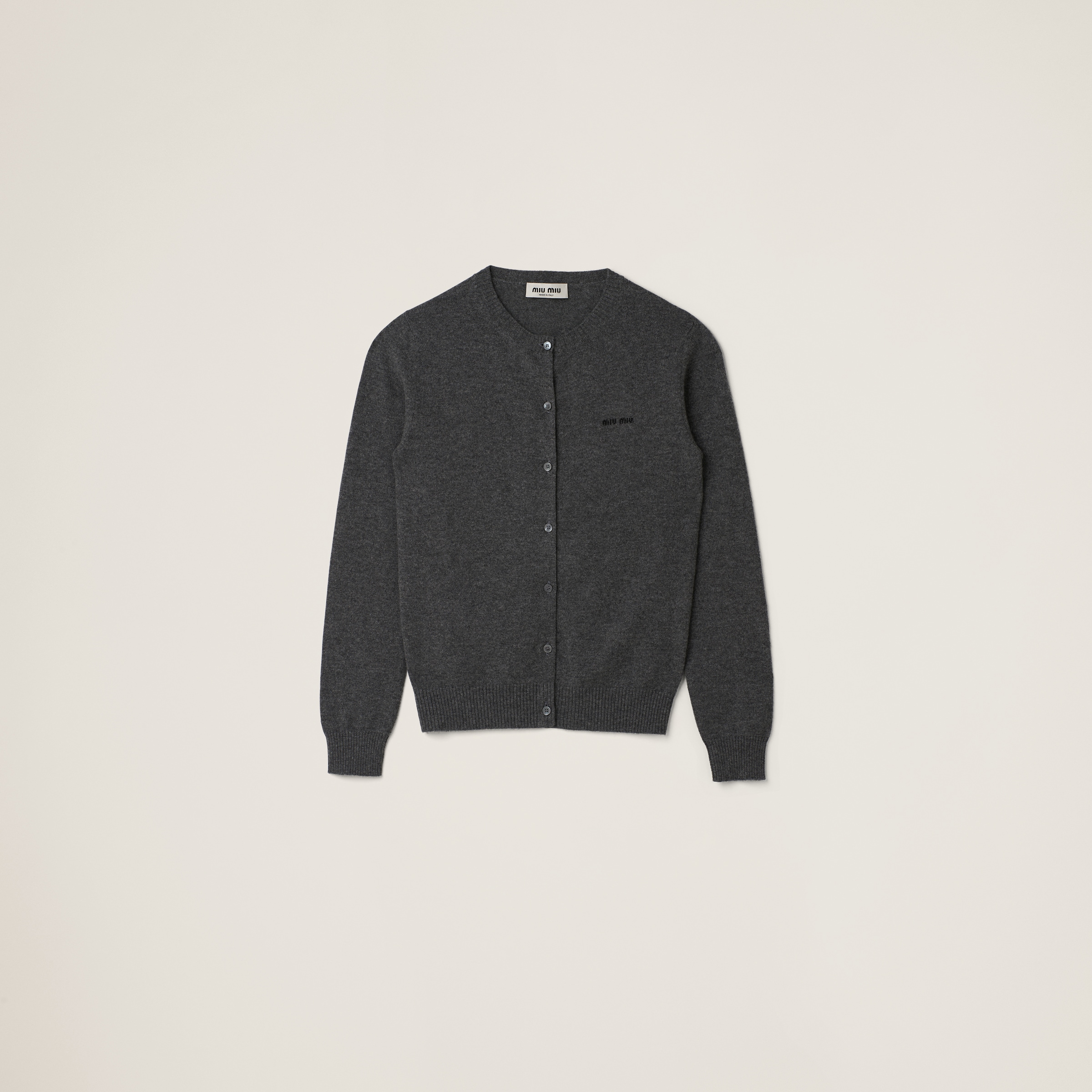 Cashmere knit cardigan