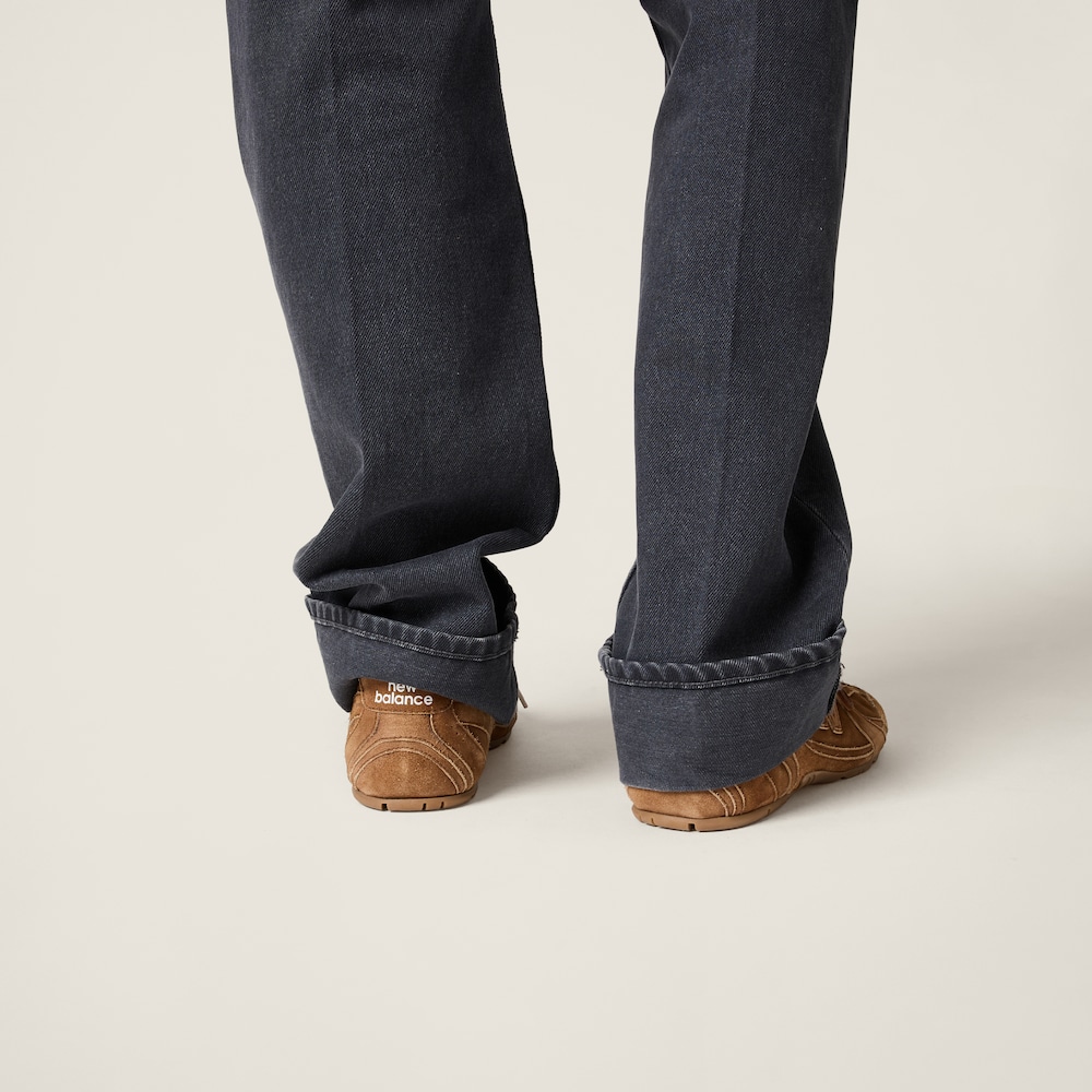 Washed drill pants