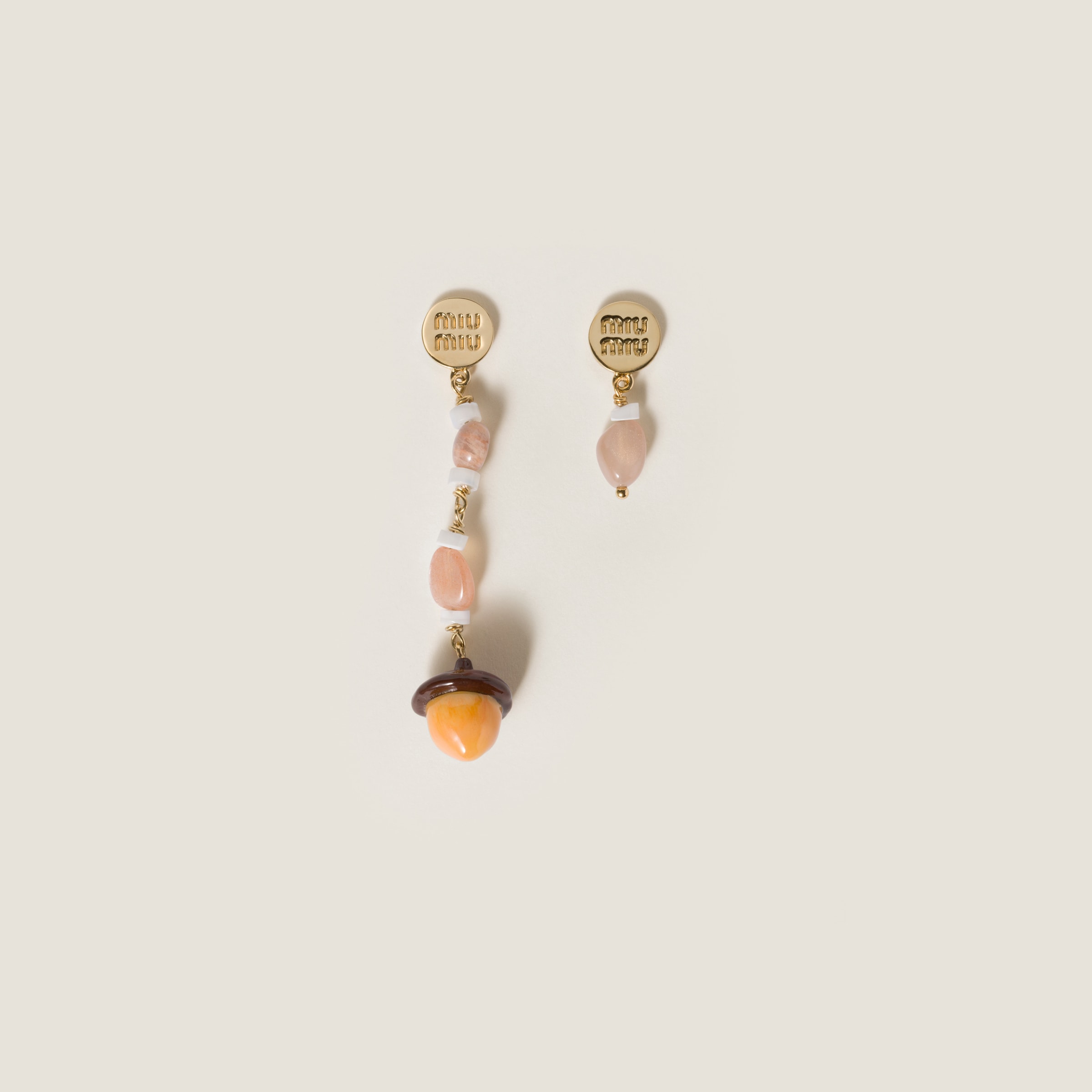 Metal earrings
