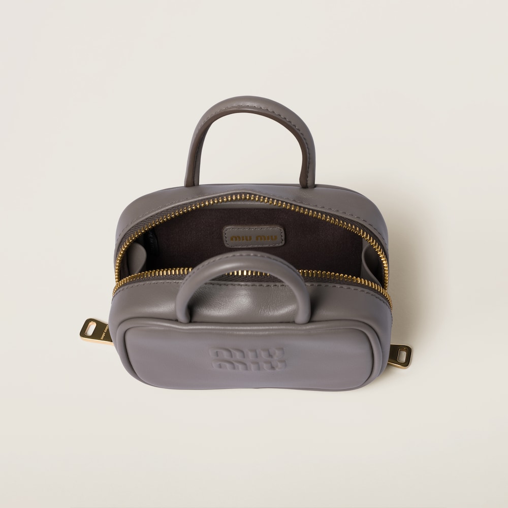 Beau leather micro bag