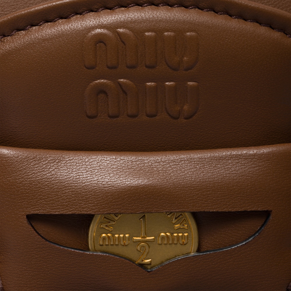 Penny nappa leather shoulder bag