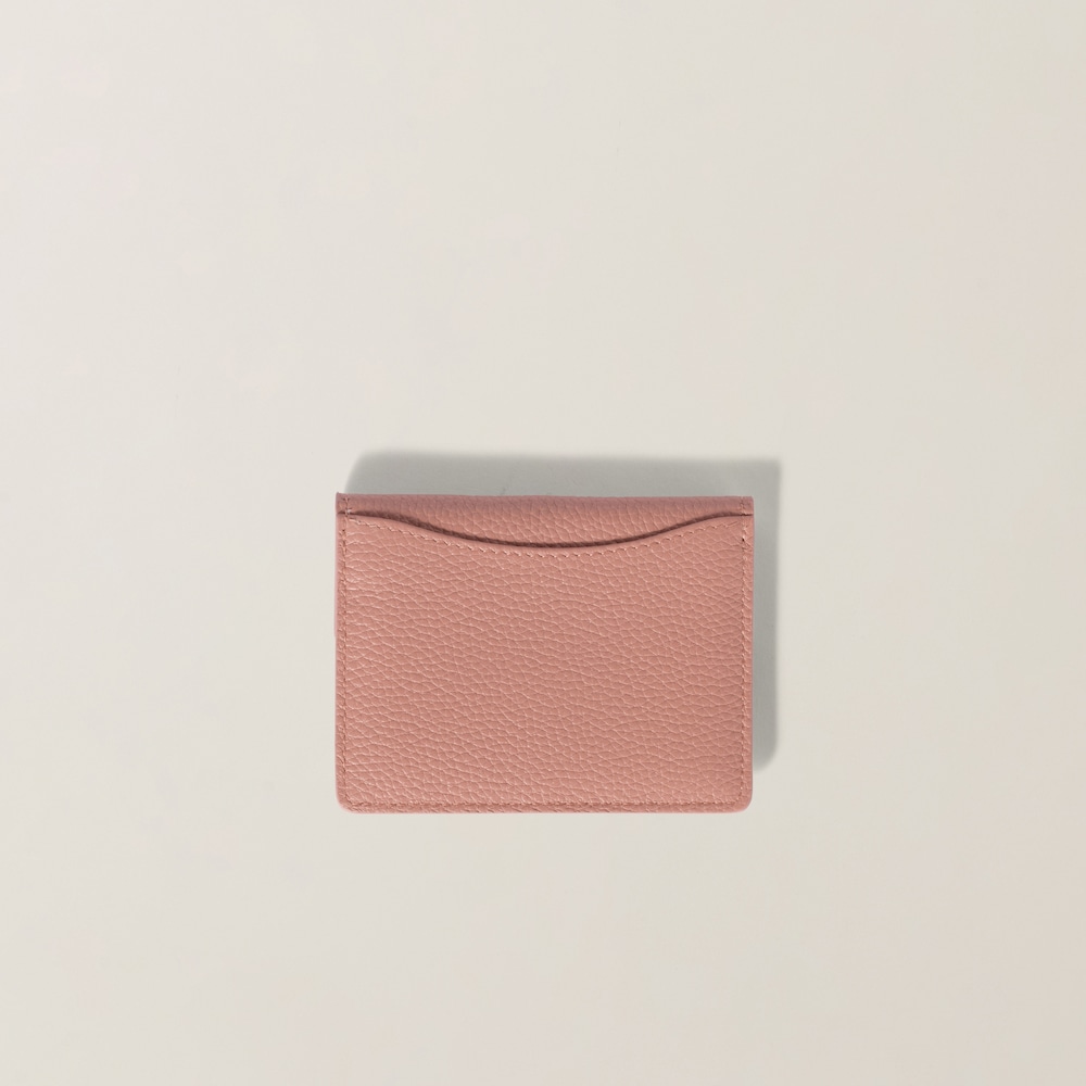 Leather card holder