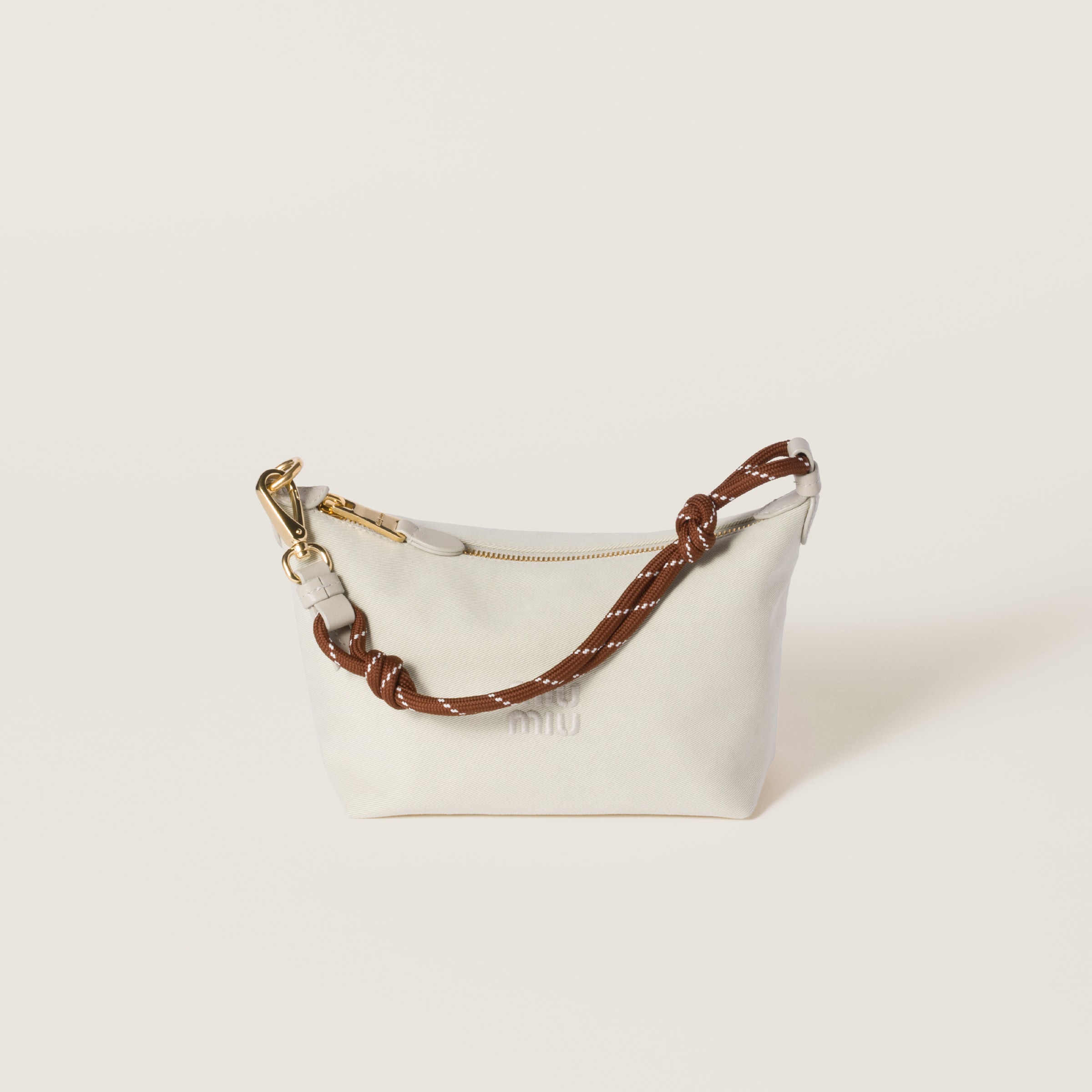 Gabardine pouch
