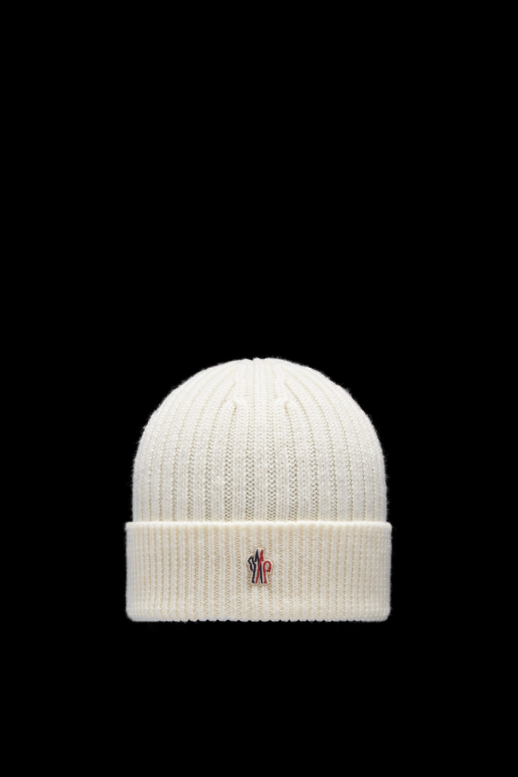 Ribbed Knit Wool Beanie