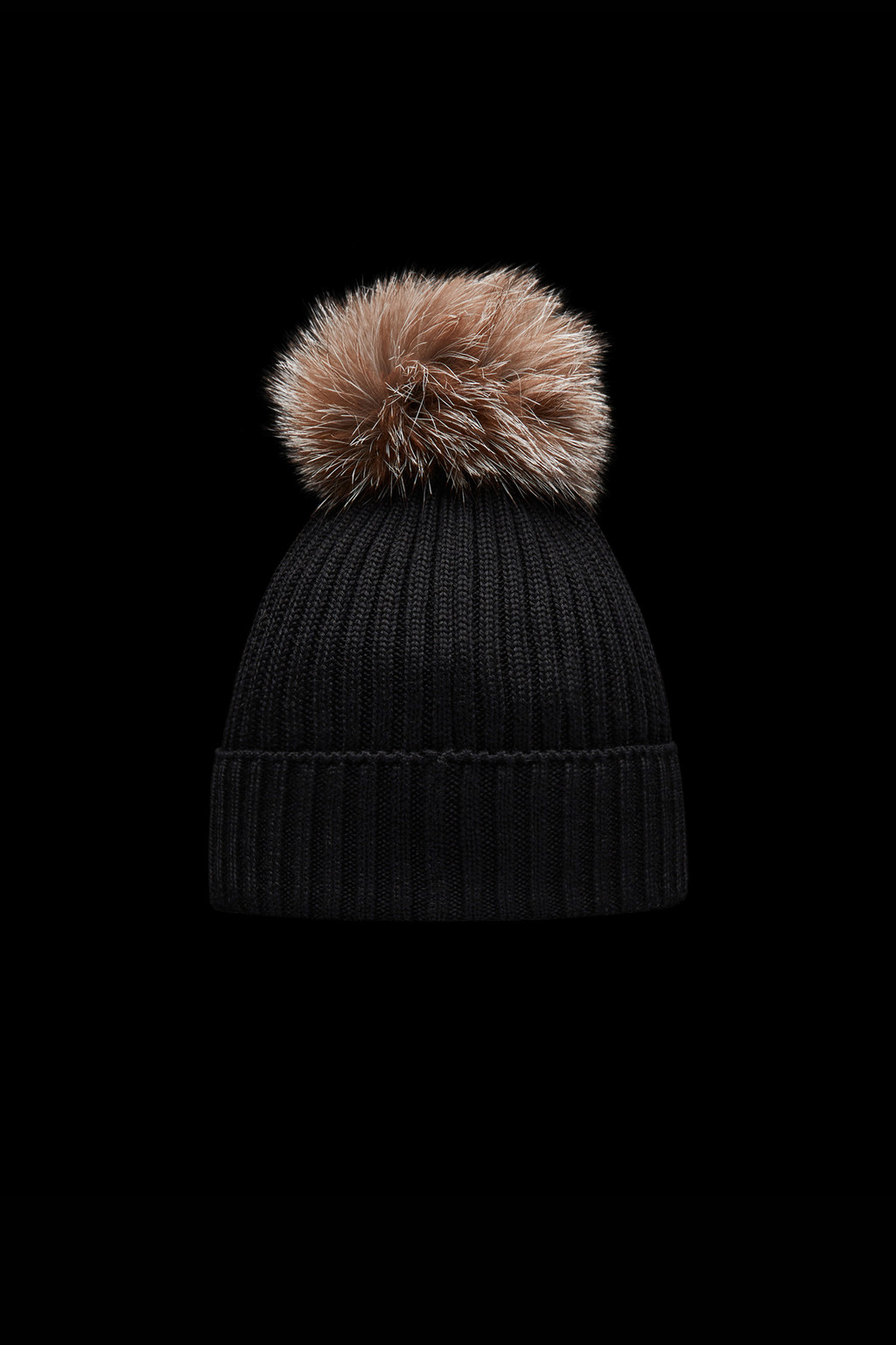 Wool Beanie with Pom Pom