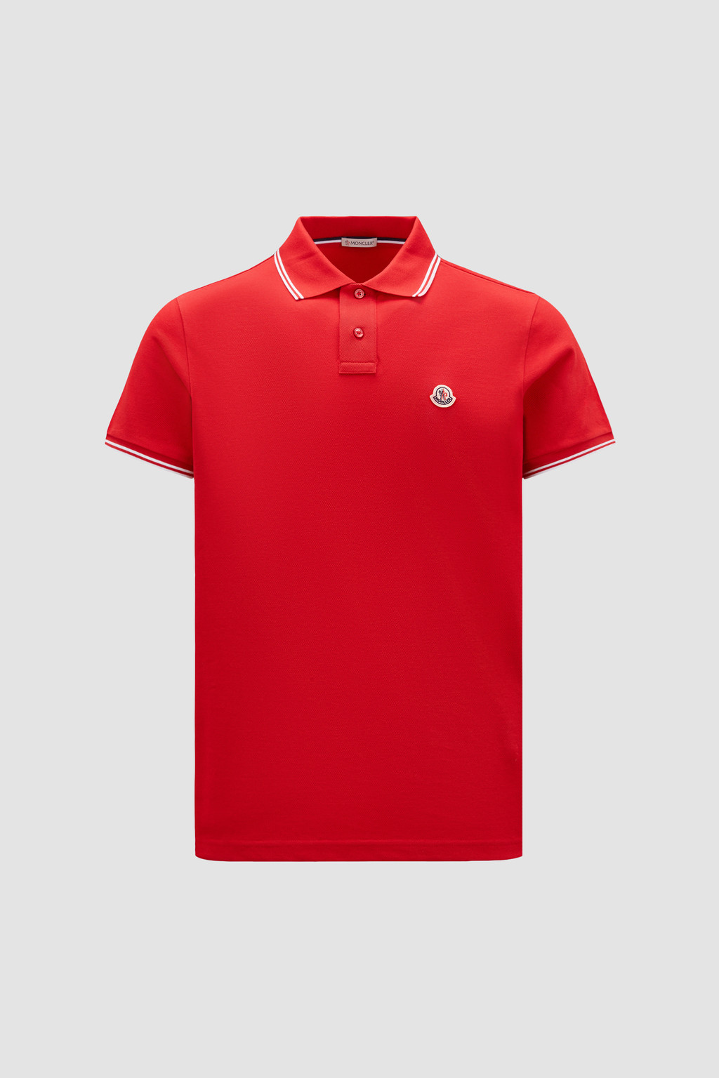 Logo Patch Polo Shirt