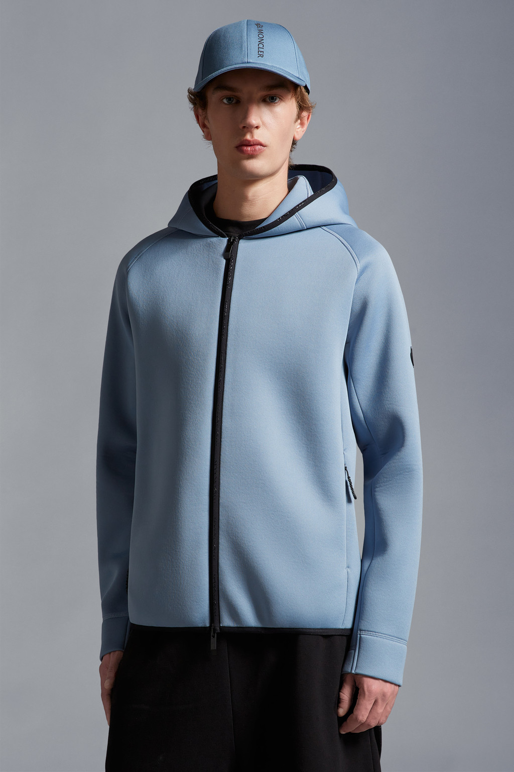 Neoprene Zip-Up Hoodie