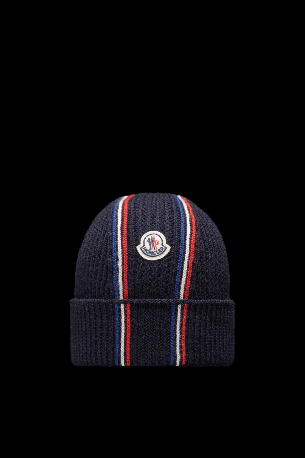 Tricolor Wool Beanie