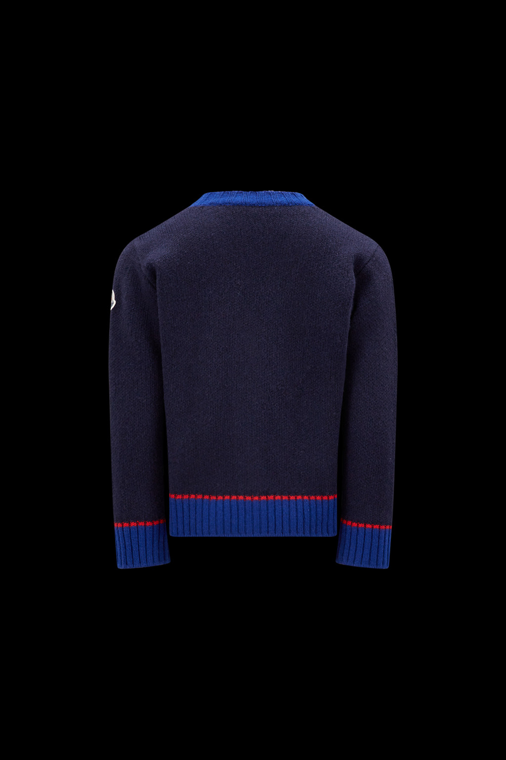 Logo Motif Wool Cardigan