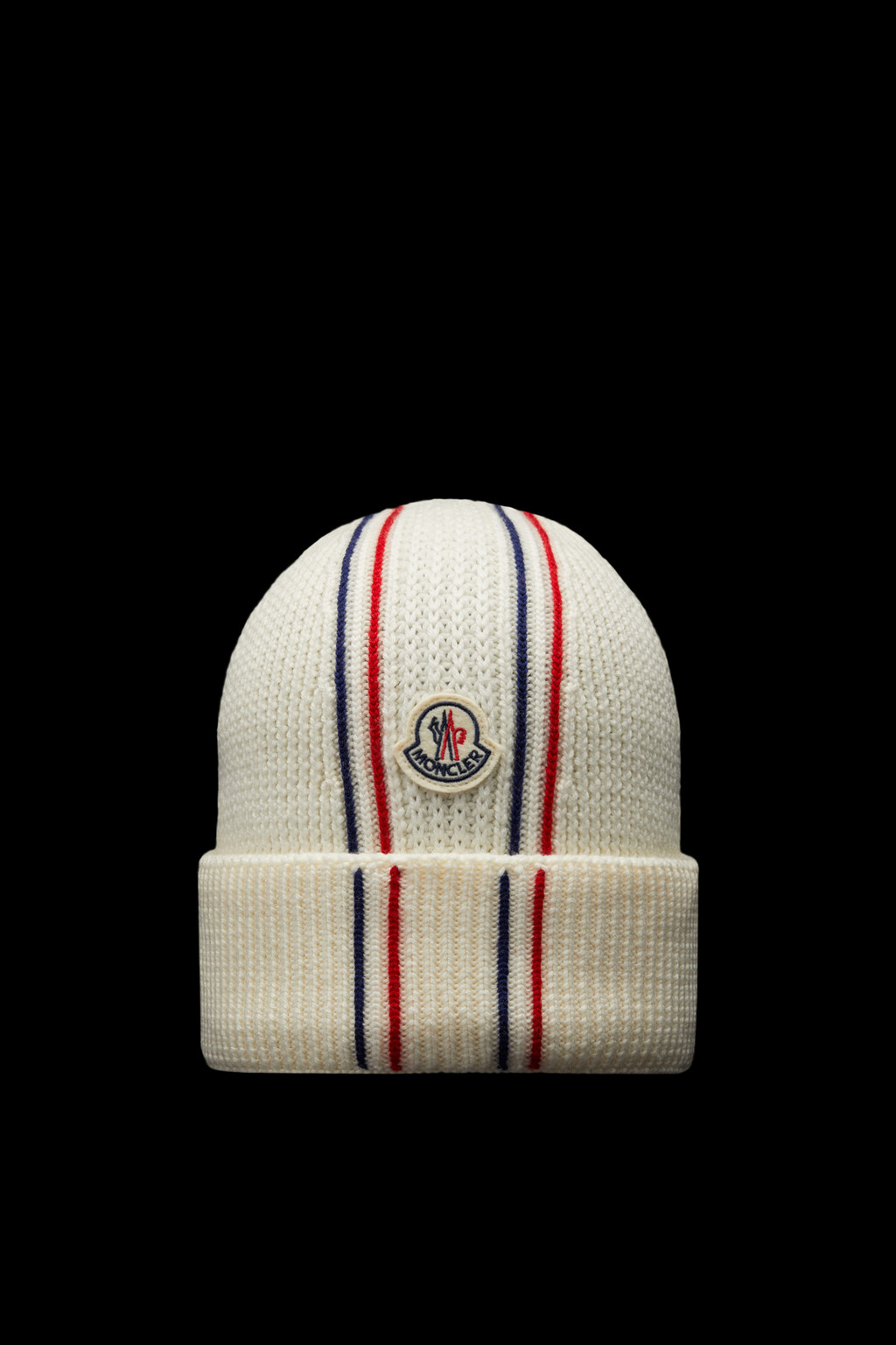 Tricolor Wool Beanie