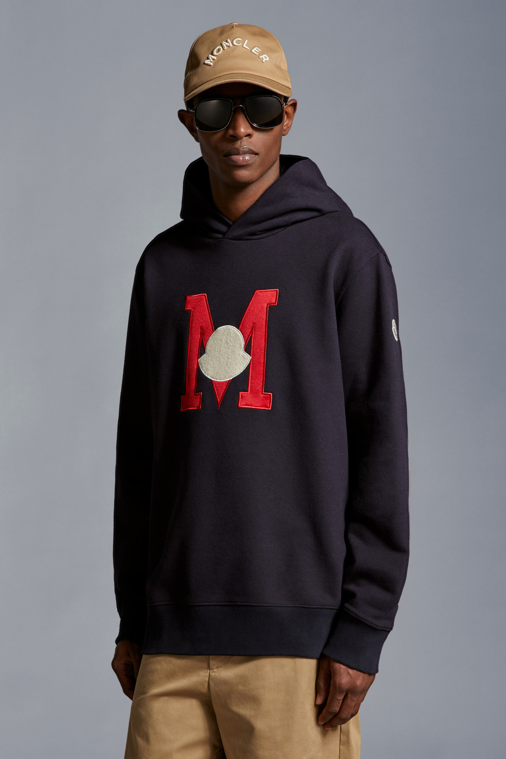 Embroidered Monogram Hoodie