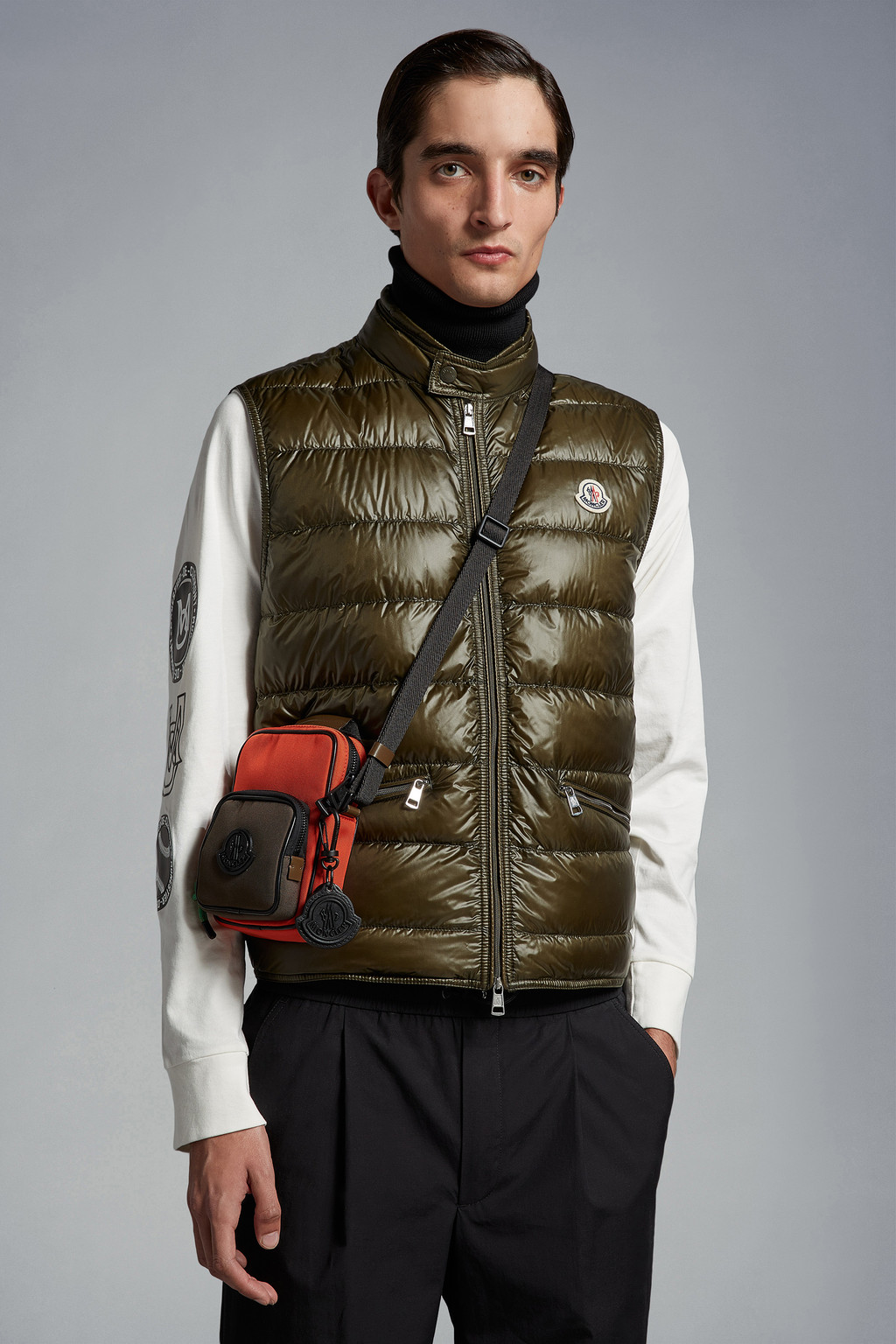 Logo Leather Key Ring