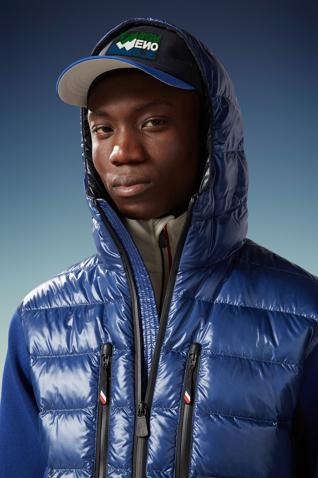 Padded Zip-Up Hoodie