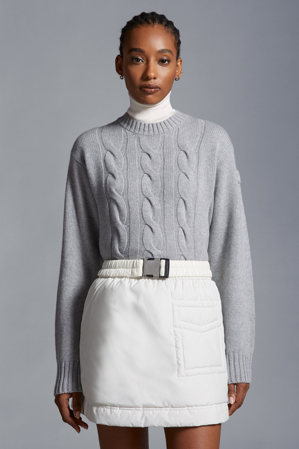 Cable Knit Cashmere Sweater