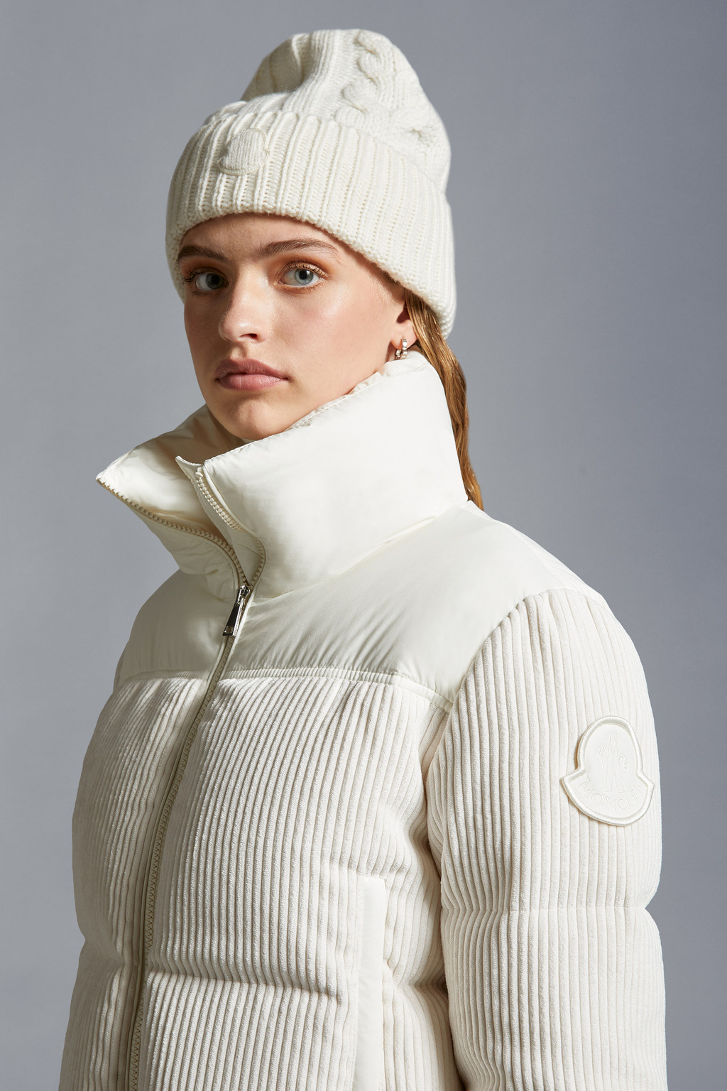 Cable Knit Cashmere Beanie