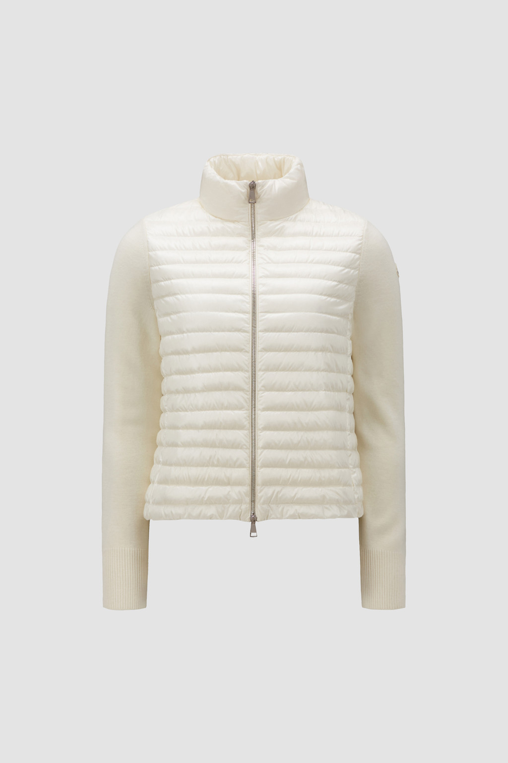 Padded Wool Cardigan