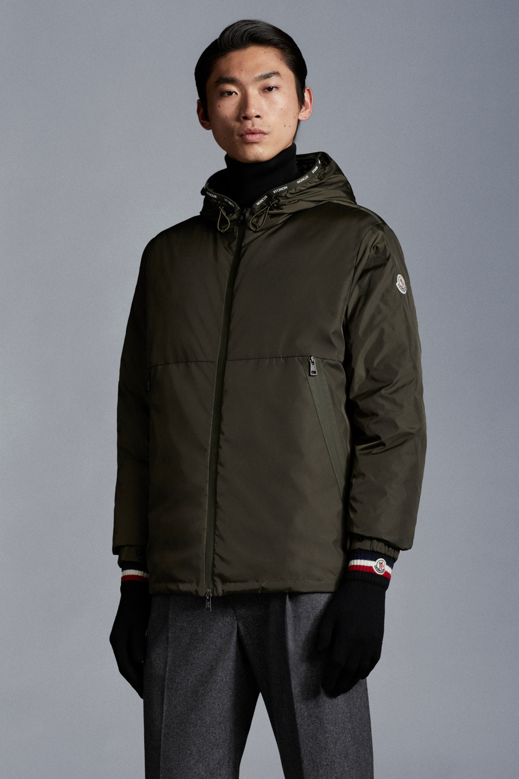 Tricolor Wool Gloves