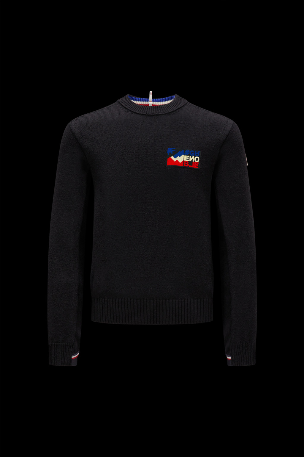 Mountain Logo Wool Sweater