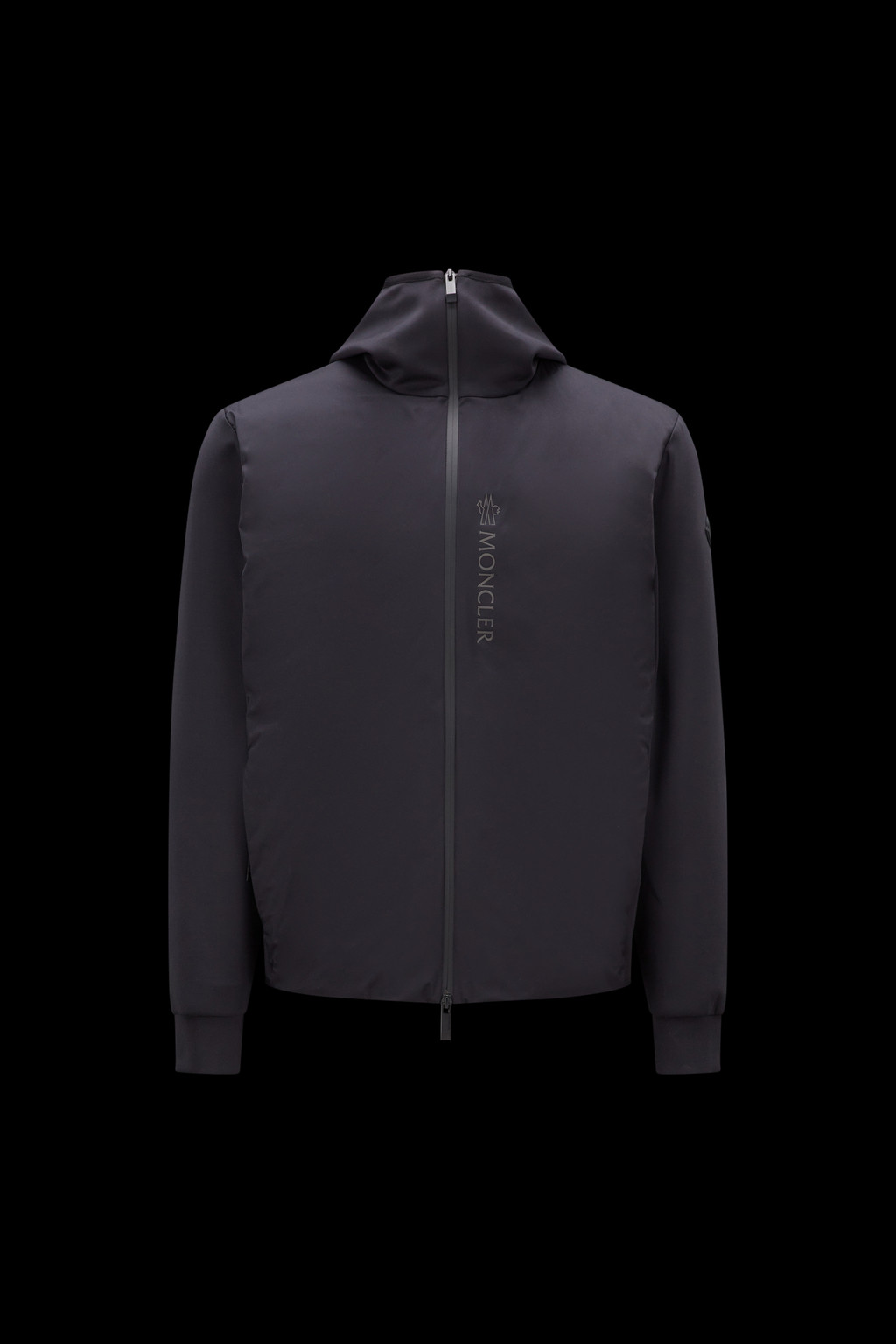 Padded Zip-Up Hoodie