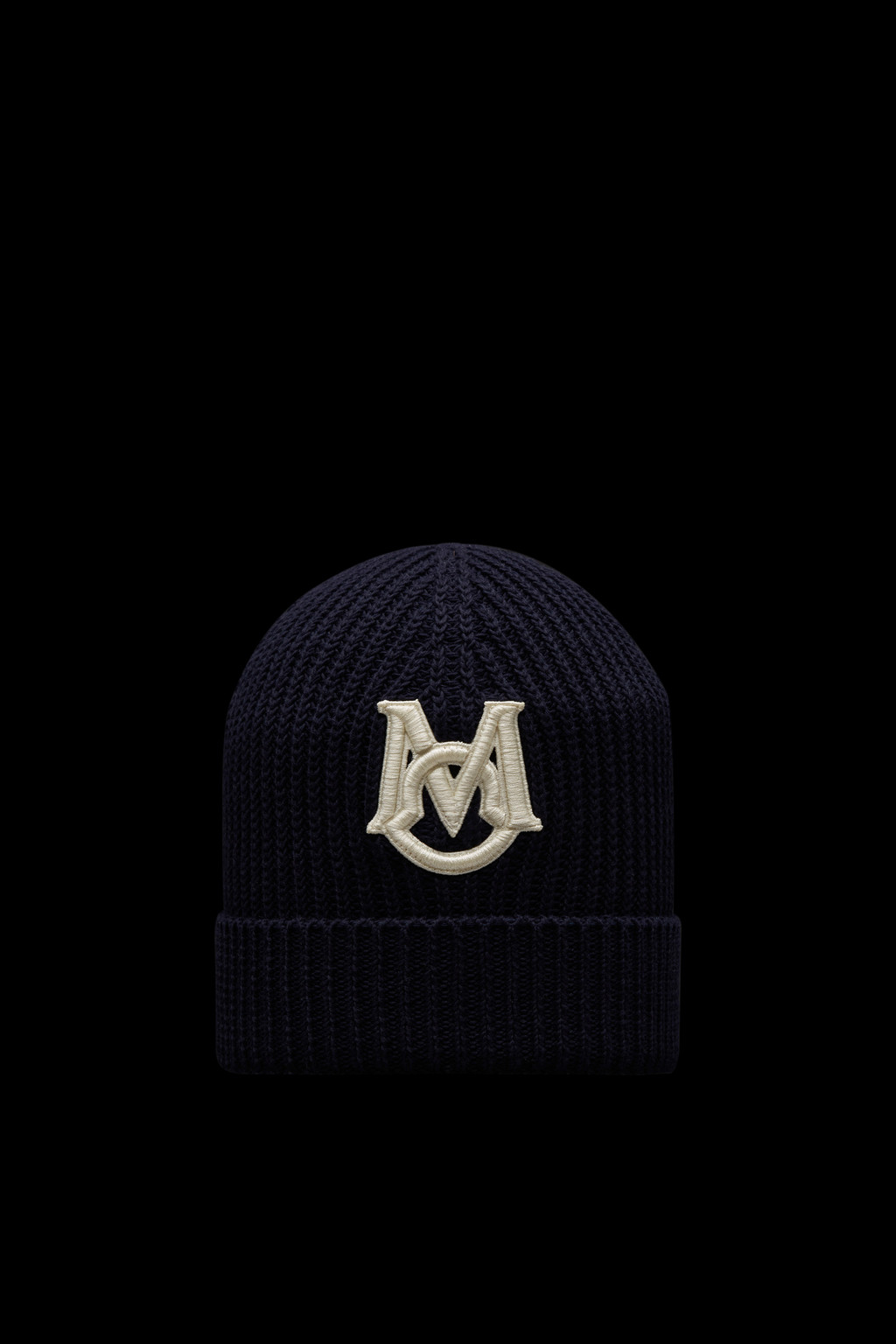 Embroidered Monogram Beanie