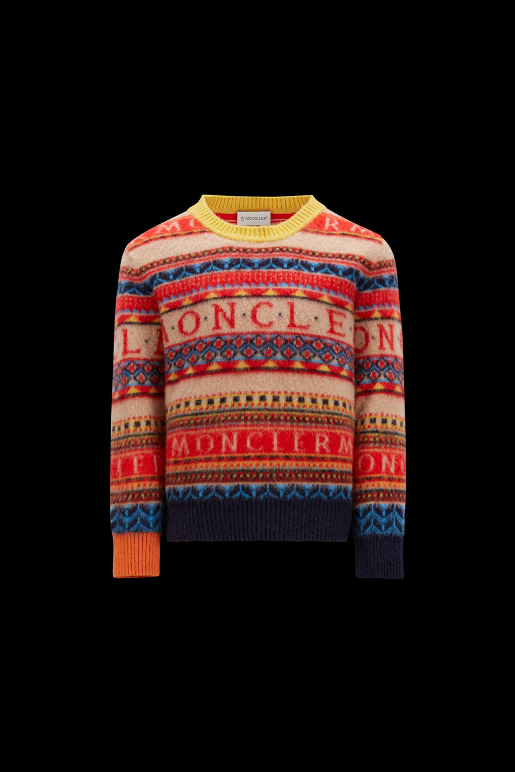 Patterned Wool Sweater