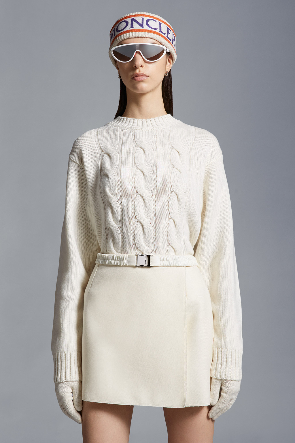 Cable Knit Cashmere Sweater