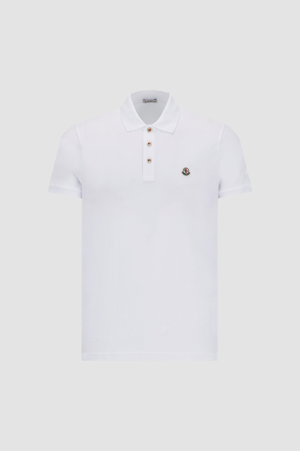 Logo Patch Polo Shirt
