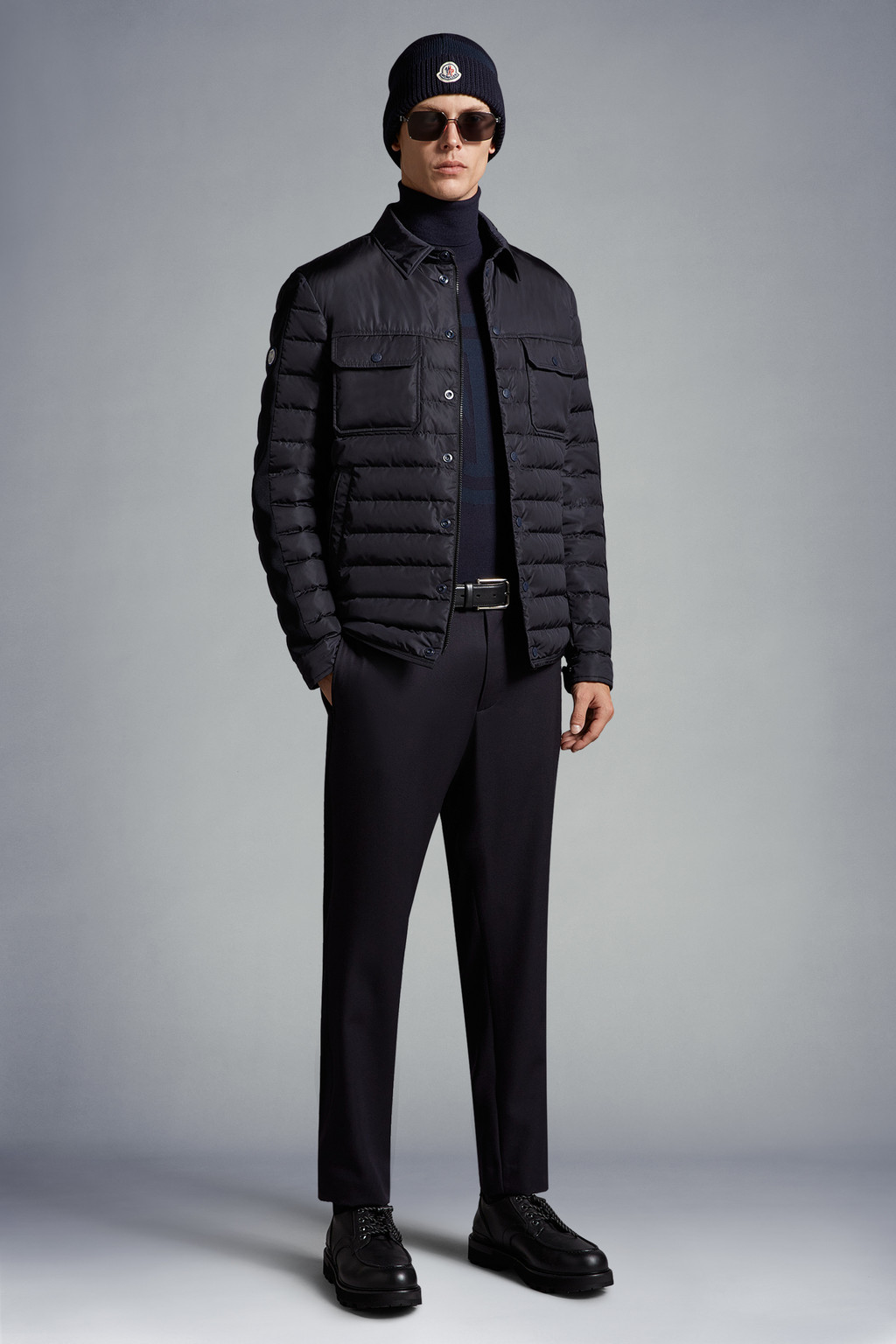 Inter x Moncler Down Shacket