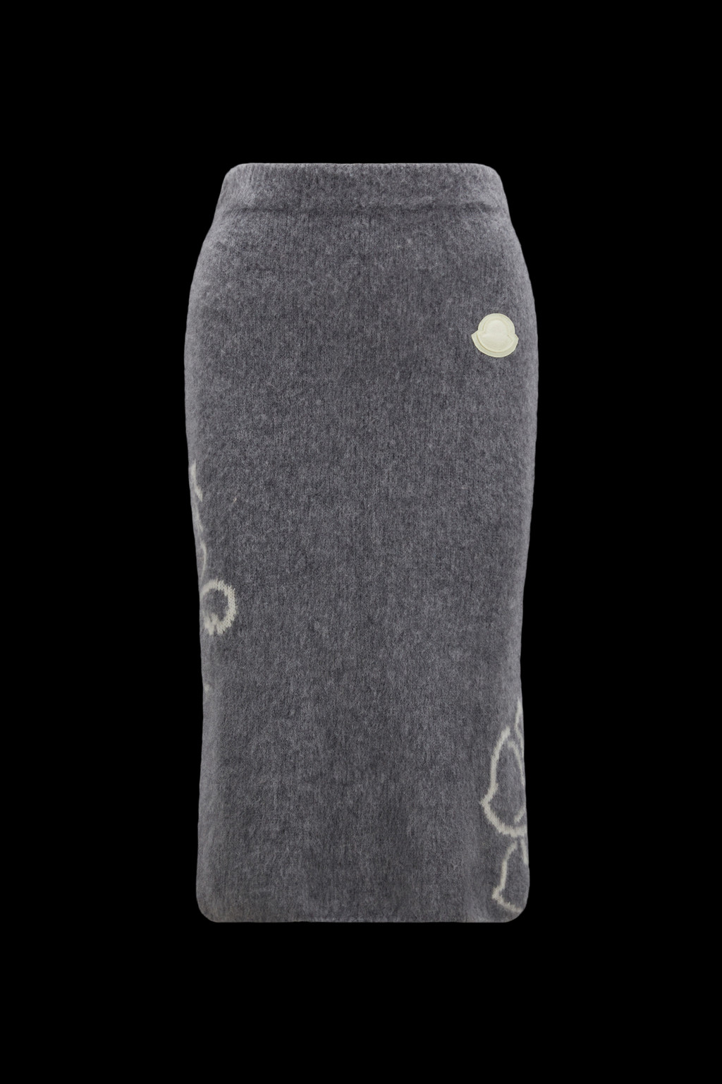 Wool Blend Pencil Skirt
