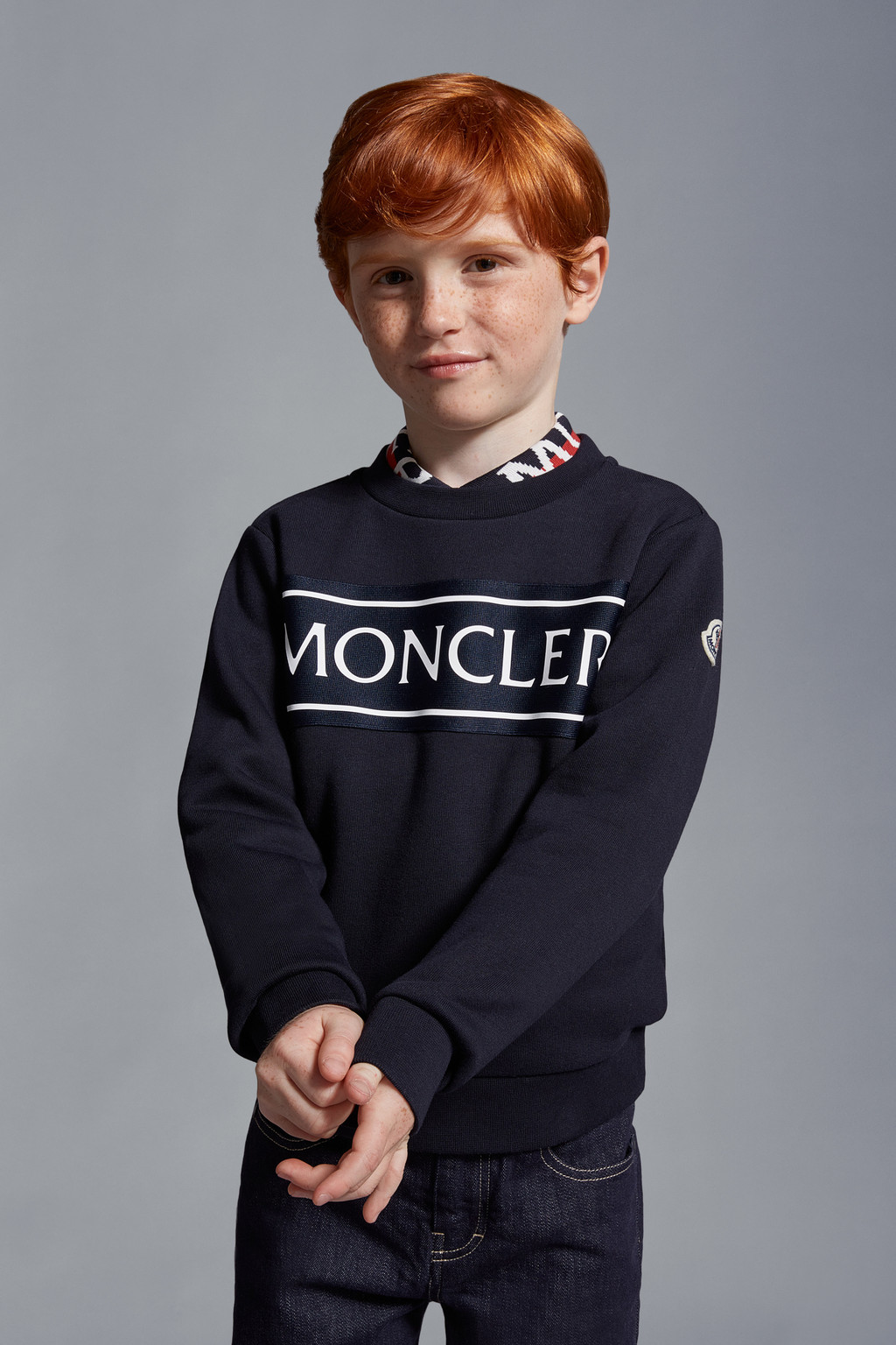 Embossed Logo Sweatshirt