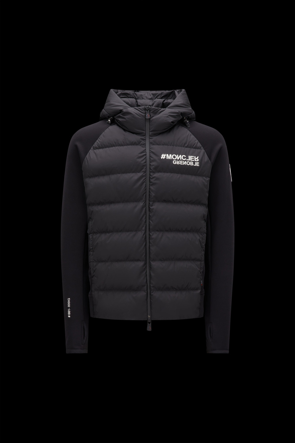 Padded Zip-Up Hoodie