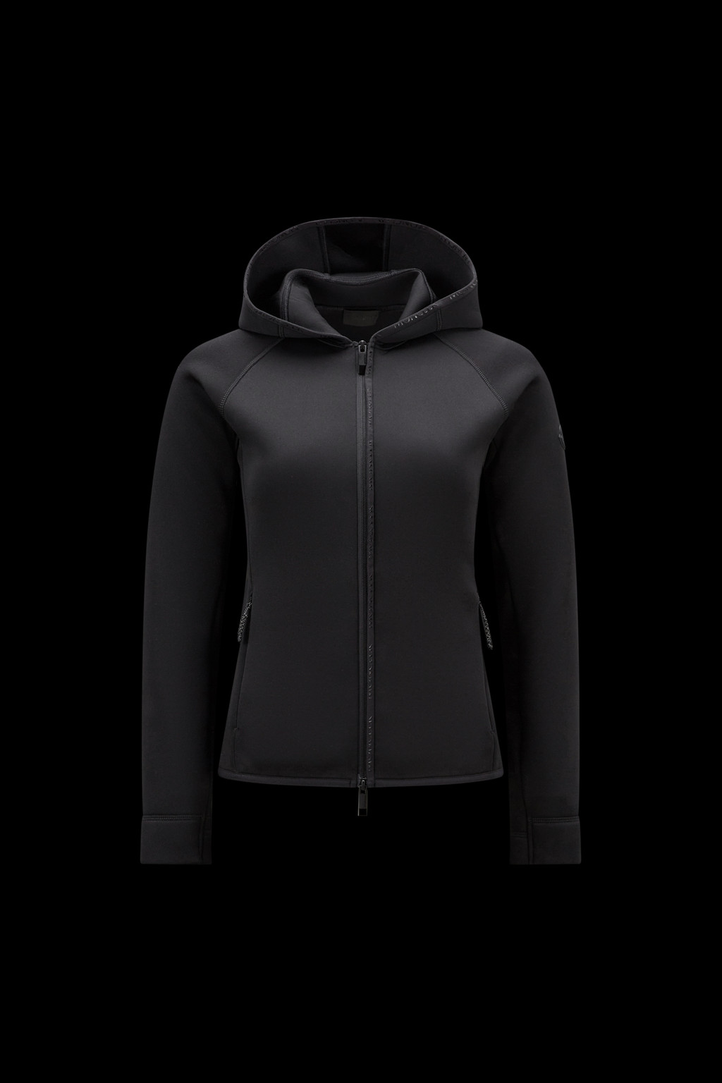 Neoprene Zip-Up Hoodie