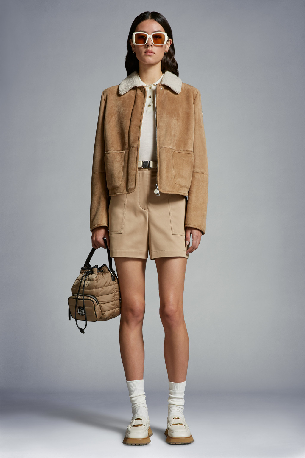 Gabardine Shorts