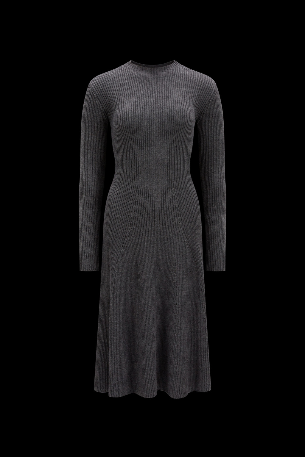 Knit Wool Midi Dress