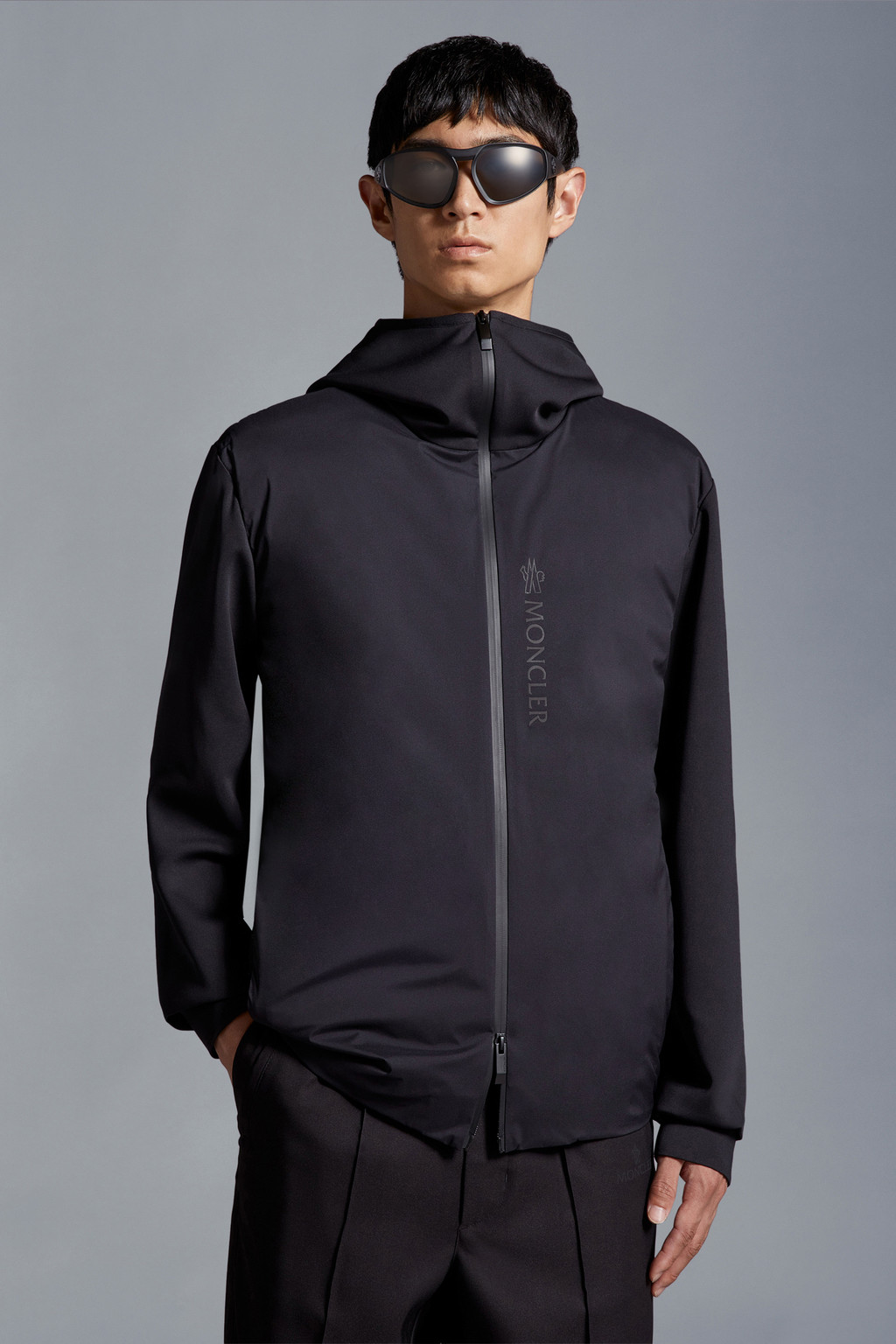 Padded Zip-Up Hoodie