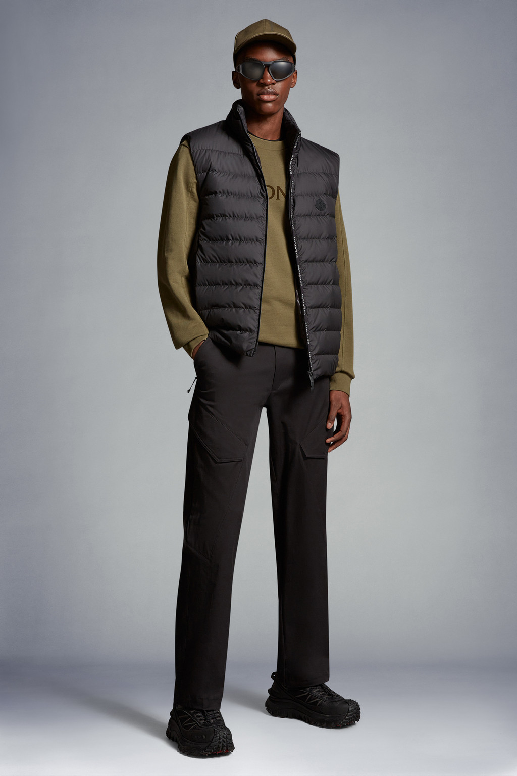 Gabardine Cargo Pants