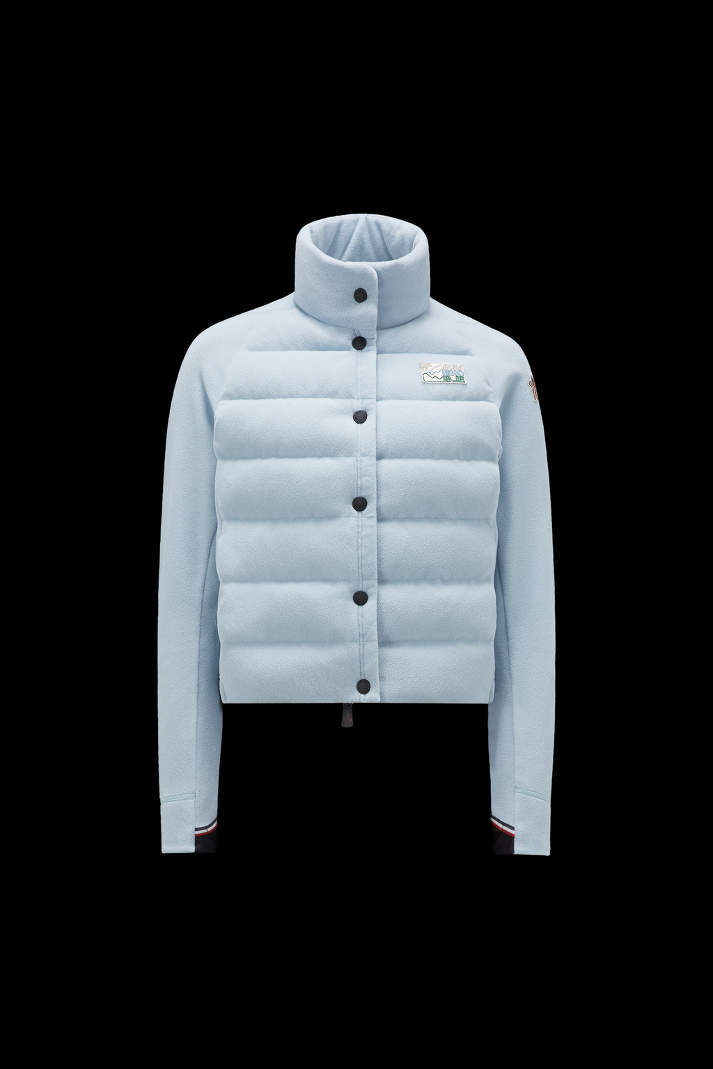 Padded Zip-Up Sweatshirt