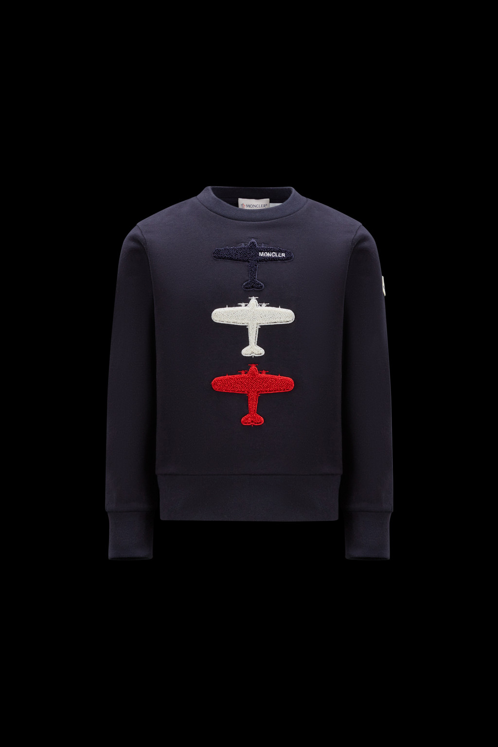 Airplane Motif Sweatshirt