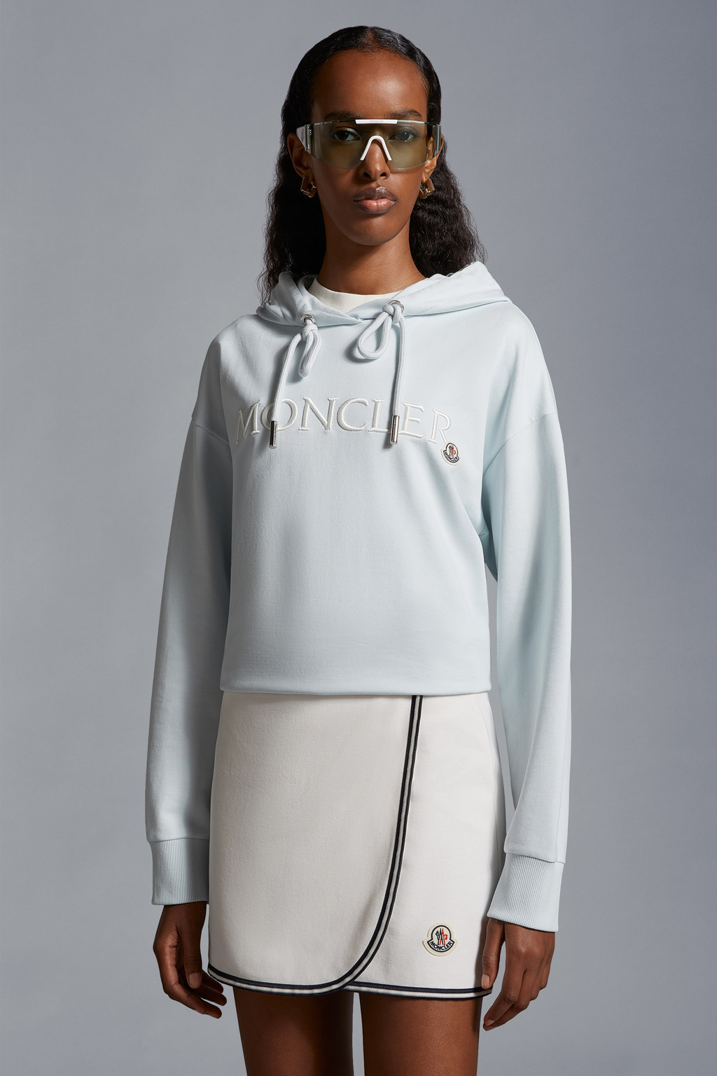 Embroidered Logo Hoodie