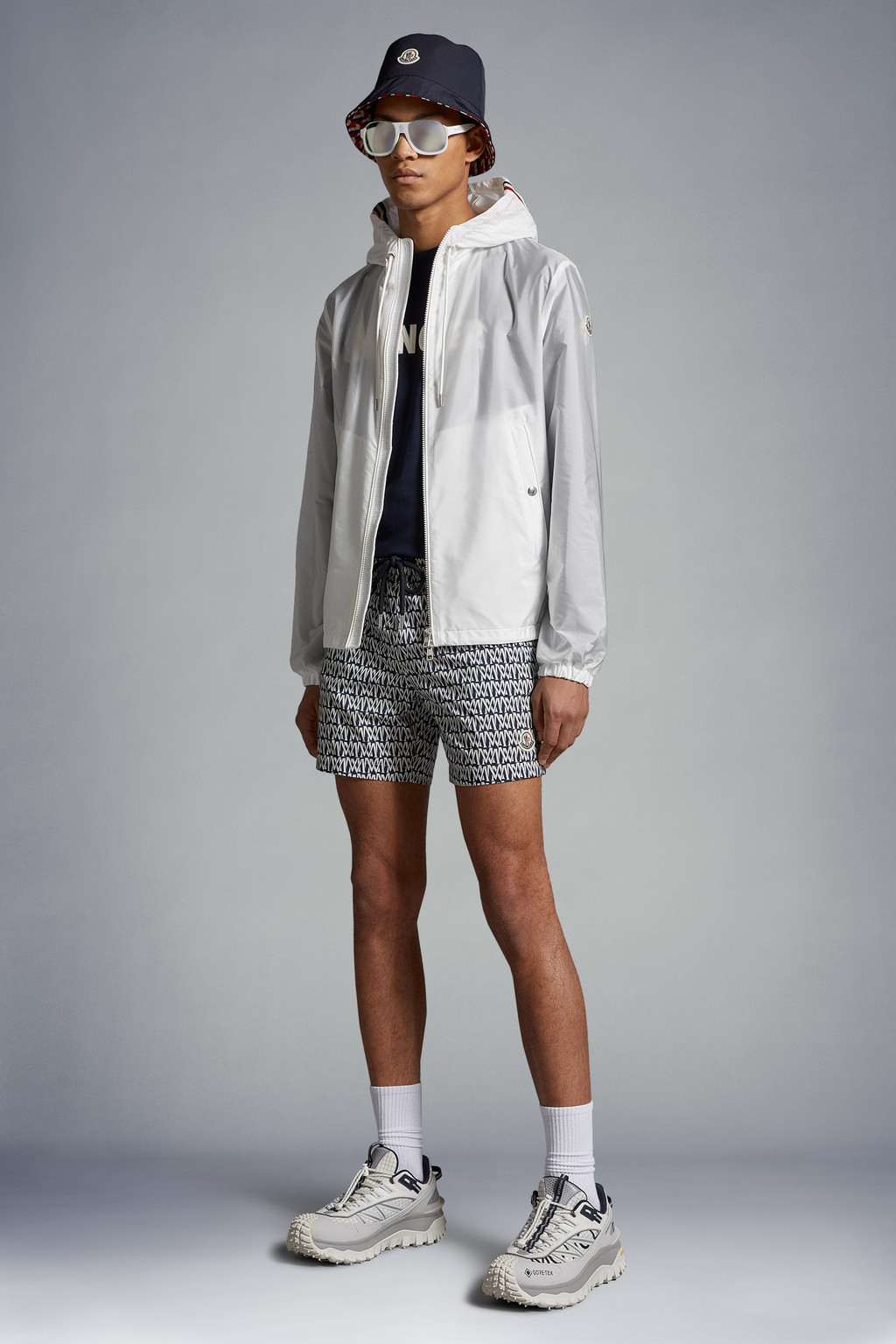 Monogram Print Swim Shorts