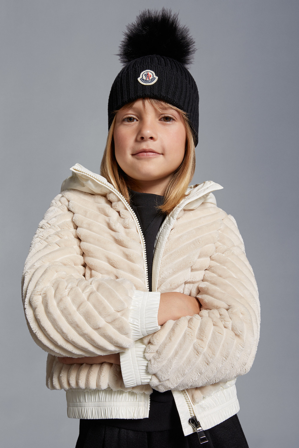 Wool Beanie with Pom Pom