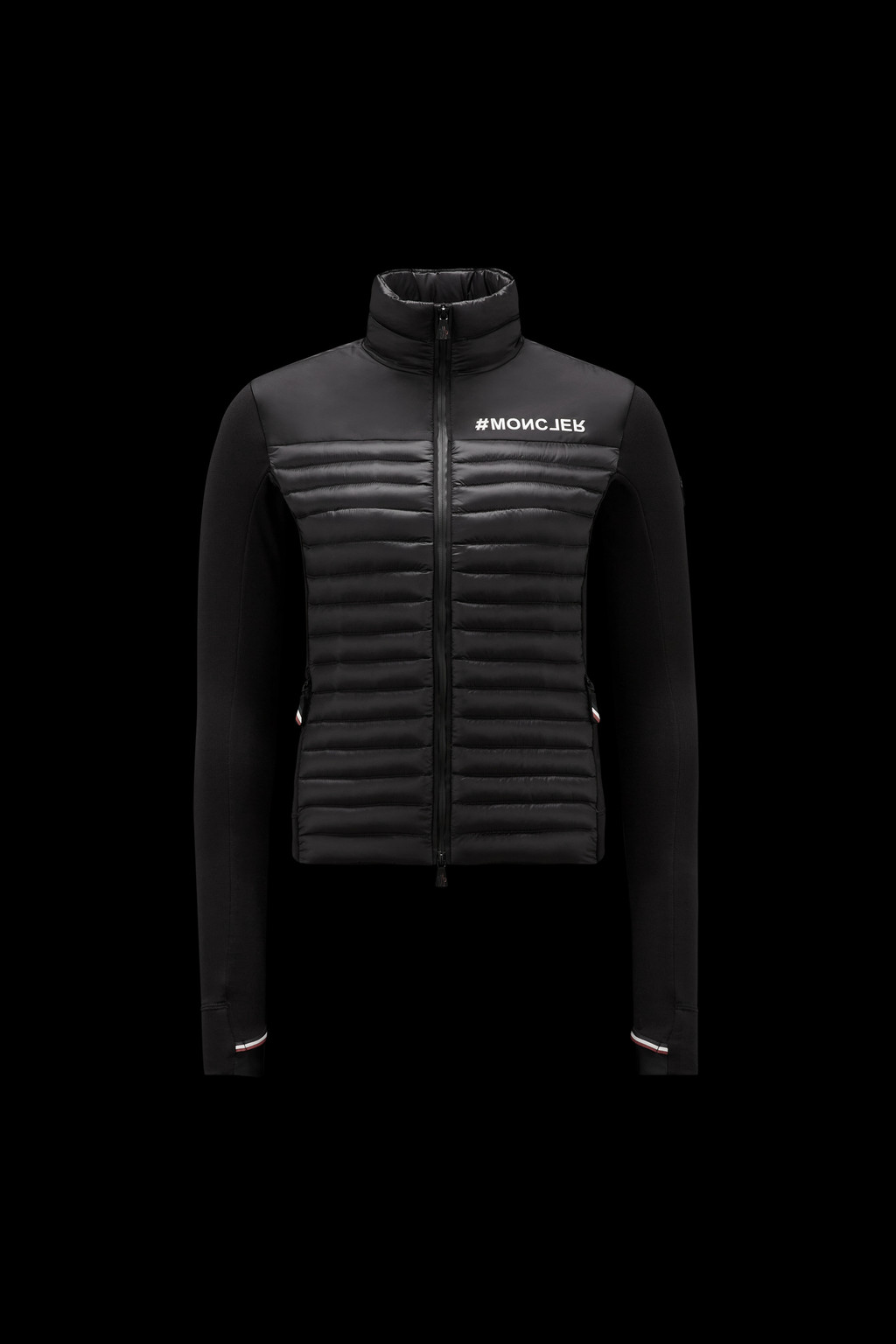 Padded Zip-Up Sweatshirt