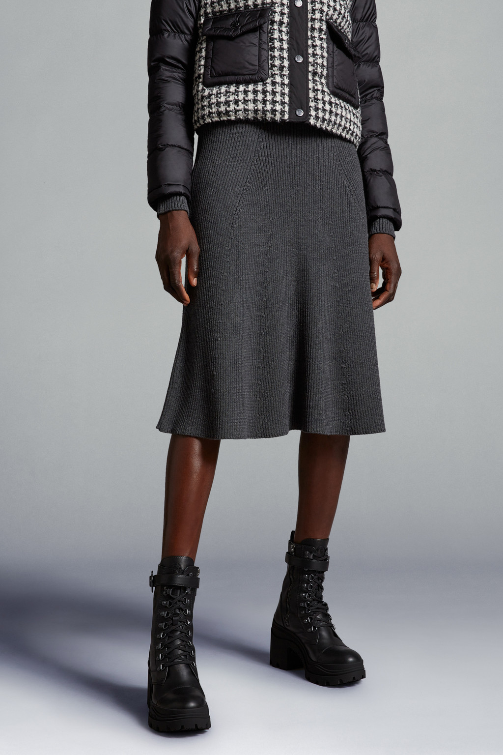 Envile Buckle Lace-Up Boots