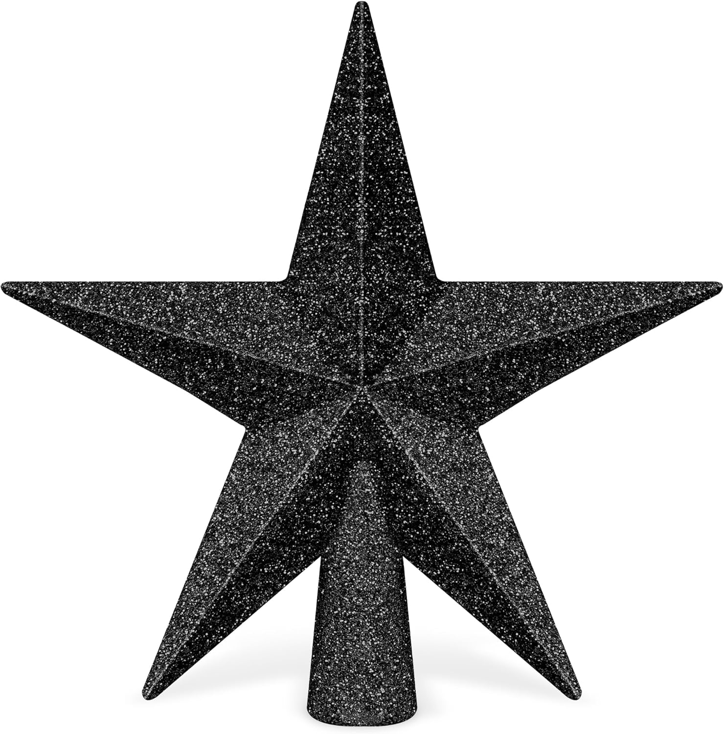 Christmas Tree Star Topper, 8 Gold Xmas Star Tree Decorations, 3D Shatterproof Bethlehem Star Tree Topper Decorations, Waterproof Christmas Tree Topper Decor for Holiday Home Outdoor Ornament