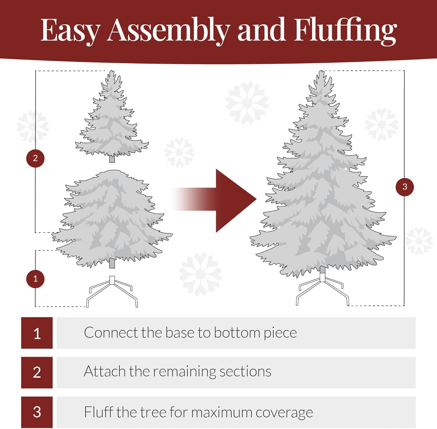 Best Choice Products 6ft Pre-Lit Christmas Tree Premium Hinged Artificial Pine Lighted Holiday Tree for Home, Office w/ 1,000 Branch Tips, 250 Lights, Metal Hinges, Foldable Base